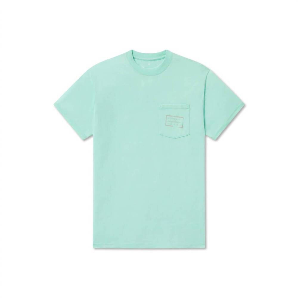 NEW SOUTHERN MARSH unisex - authentic seawash tee in bimini green